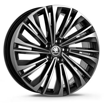 19" alloy wheel CURSA                                              - black gloss, brushed