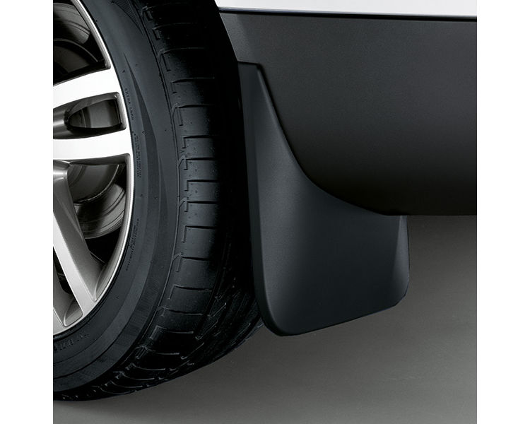 Mud flaps, for the rear, for vehicles without S line exterior package