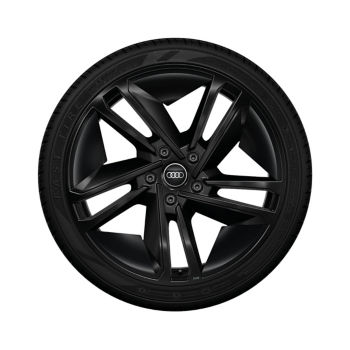 Wheel, 5-twin-spoke concave module