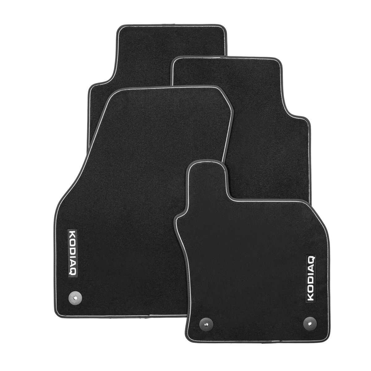 Textile foot mats Prestige – double nubuck