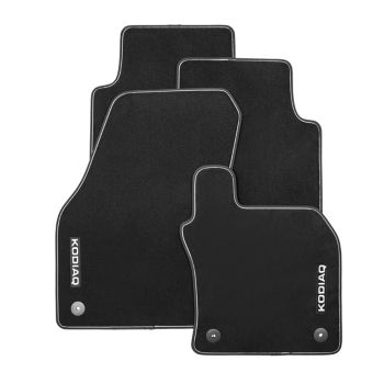 Textile foot mats Prestige – double nubuck