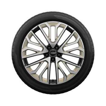 Audi Sport wheel, multi-spoke S with RS lettering