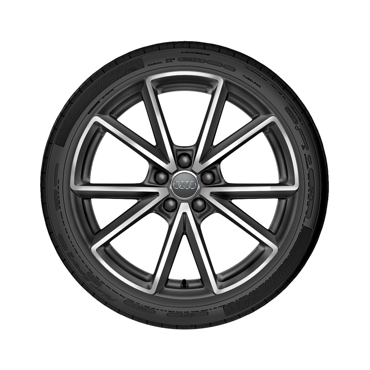 Rim, Audi Sport, 5-V-spoke