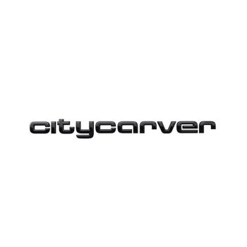 citycarver logo, black