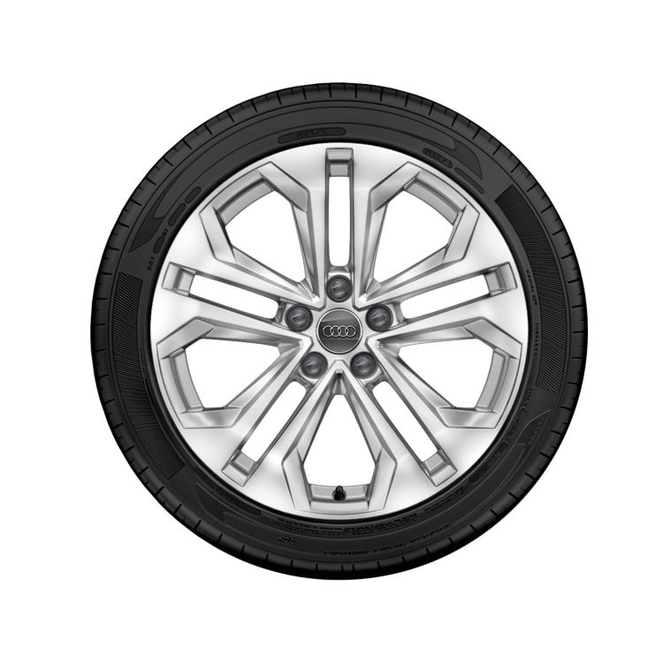 Roue complète hiver avec jante en aluminium coulé (18 pouces) , Pneumatique Michelin Pilot Alpin PA4 SA AO, 245/45 R18 100V XL