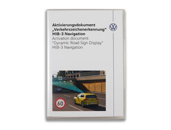 Aktivierungsdokument für Verkehrszeichenerkennung