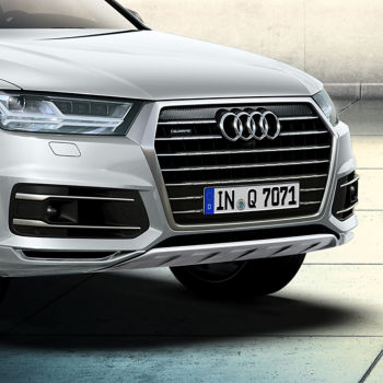 Dekoreinlage hinterer Stoßfänger - Audi Original Zubehör Deutschland
