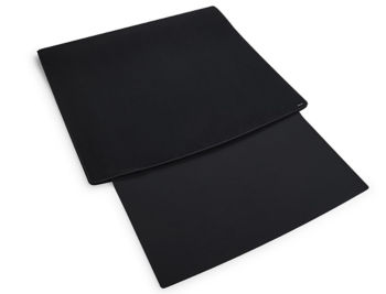 Reversible luggage compartment mat