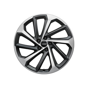 Audi Sport rim, 5-twin-spoke twist with RS lettering