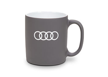 Audi mug, grey