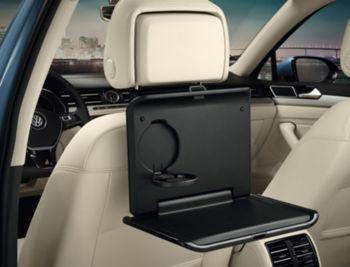 Folding table (travel and comfort system)