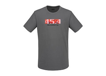 Audi quattro 45.4 T-shirt, men, grey
