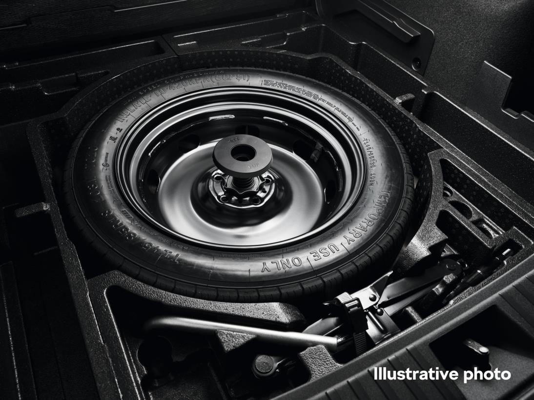 18“ Spare wheel - space saver