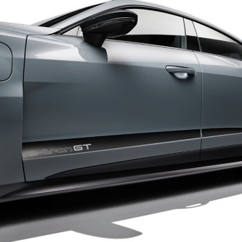 Side sill decorative film, e-tron GT