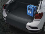 Reversible luggage compartment mat