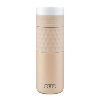Audi Insulated Mug, stainless steel, beige