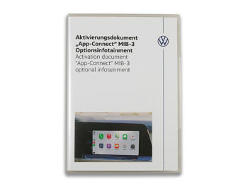 Aktivierungsdokument AppConnect Optionsinfotainment