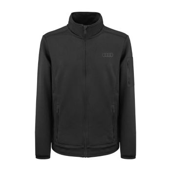 Audi Fleece jacket, men, black