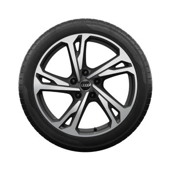 Wheel, Audi Sport, 5-twin-spoke offset