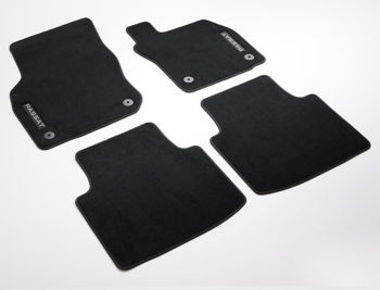 Textile floor mats