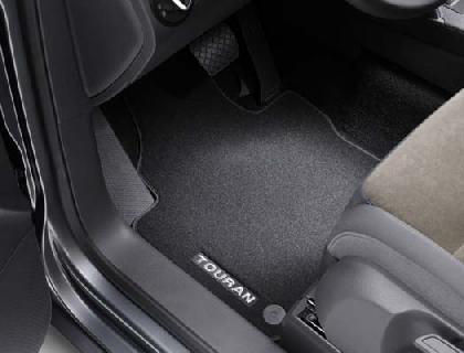 Textile floor mats