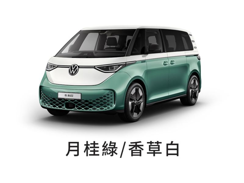 車色示意 - 白色漠地棕 雙色漆