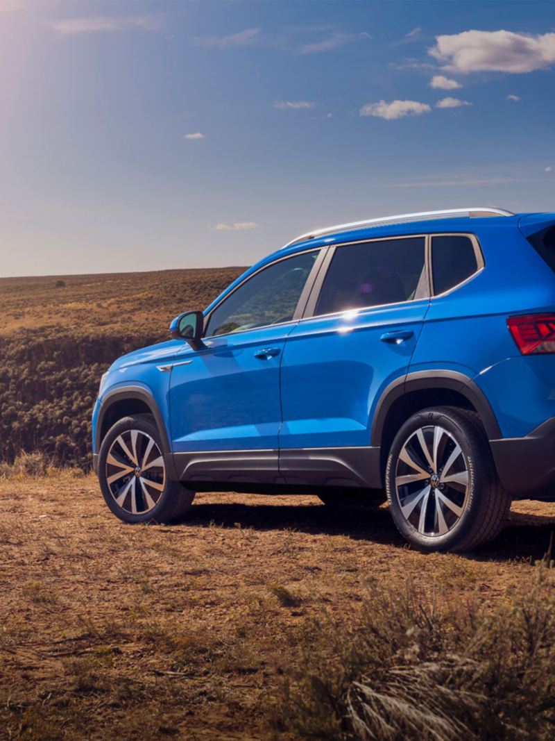 2021 VW Taos Parked off-road