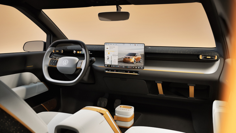 interiøret i vw id every1 konseptbil