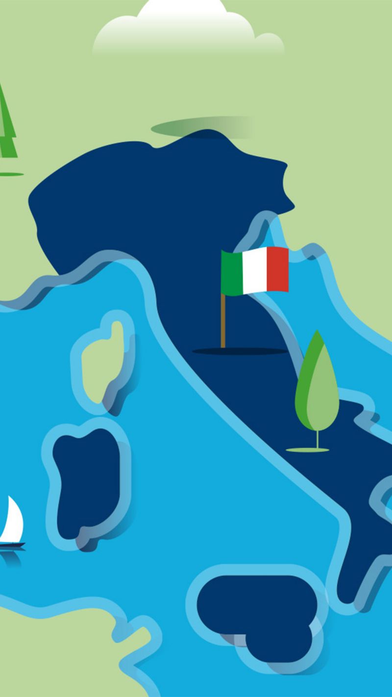 Italien : 20 Regionen Von Italien Alle Wichtigen Informationen : Italien har et samlet areal på 301.338 km², heraf landareal 294.140 km², og et mildt, tempereret middelhavsklima.