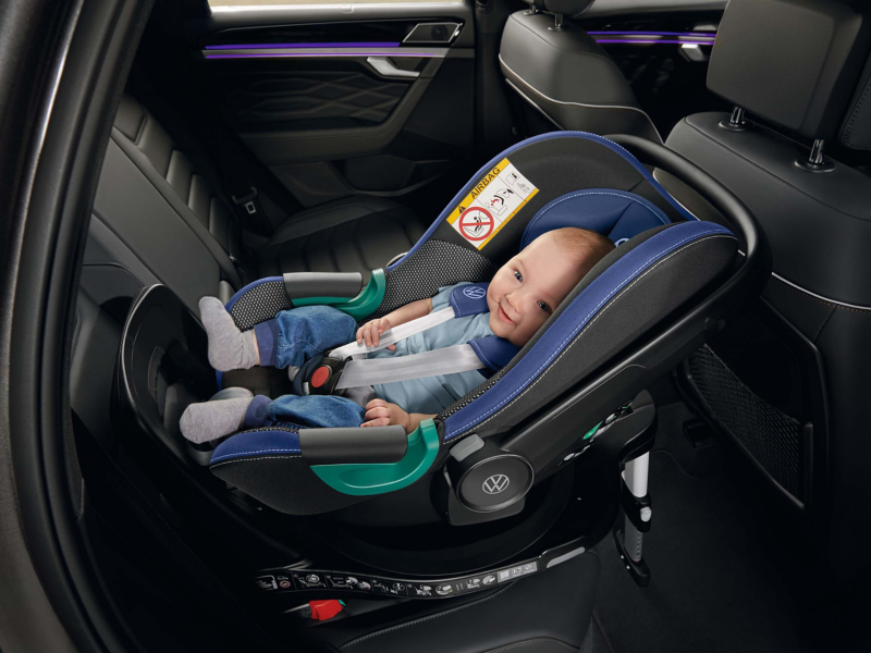 Baby in car seat
