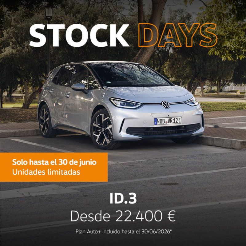 Oferta especial abril Volkswagen ID.3 - 15.000 km de carga gratuita, con cargador e instalación de regalo