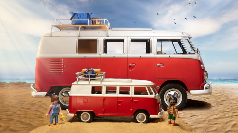 Volkswagen Bulli in versione Playmobil