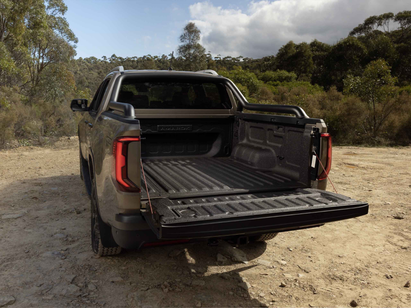 Interior design of the Volkswagen New Amarok