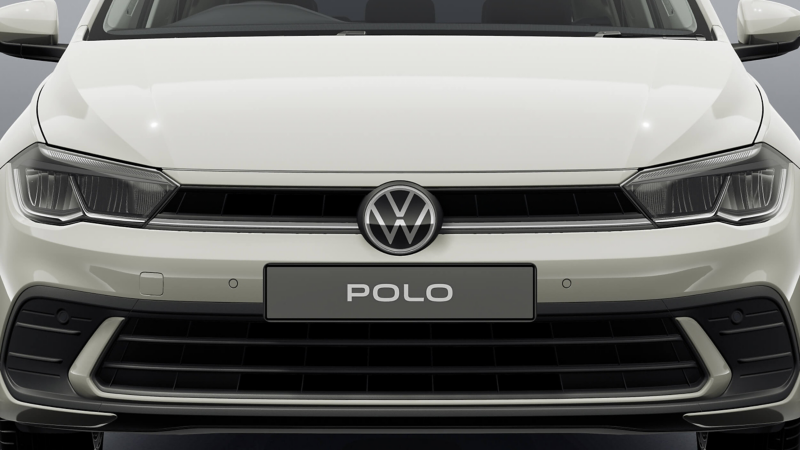 A front view of a Volkswagen vehicle