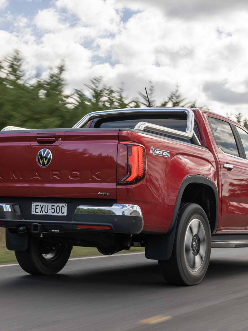 Side Angle of the New Amarok in the stone quarry.