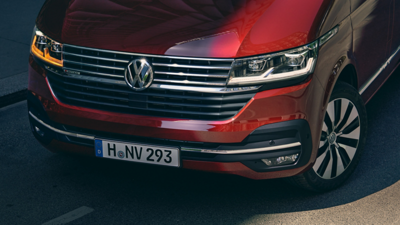 El diseño exterior del VW Multivan 6.1.