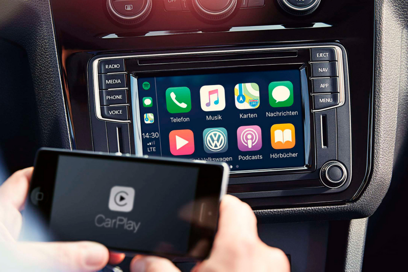 app connect volkswagen caddy gnc