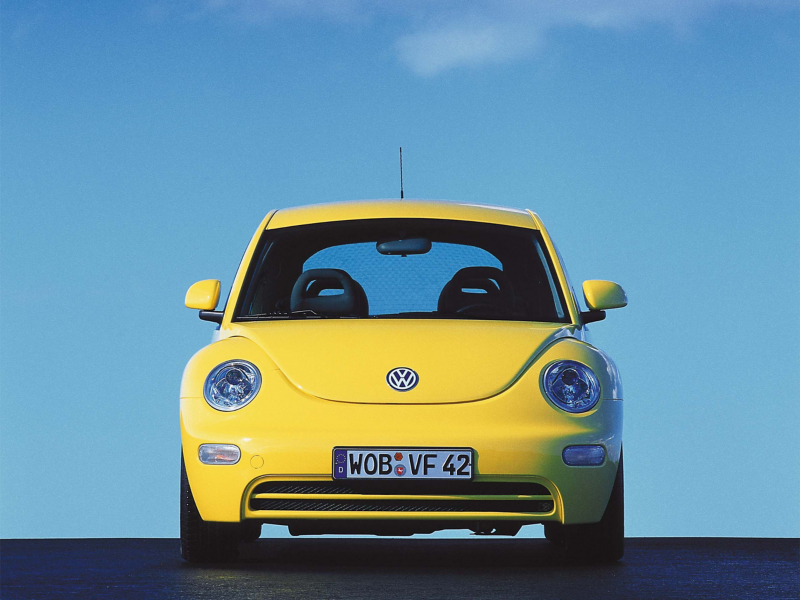 Yellow VW Beetle