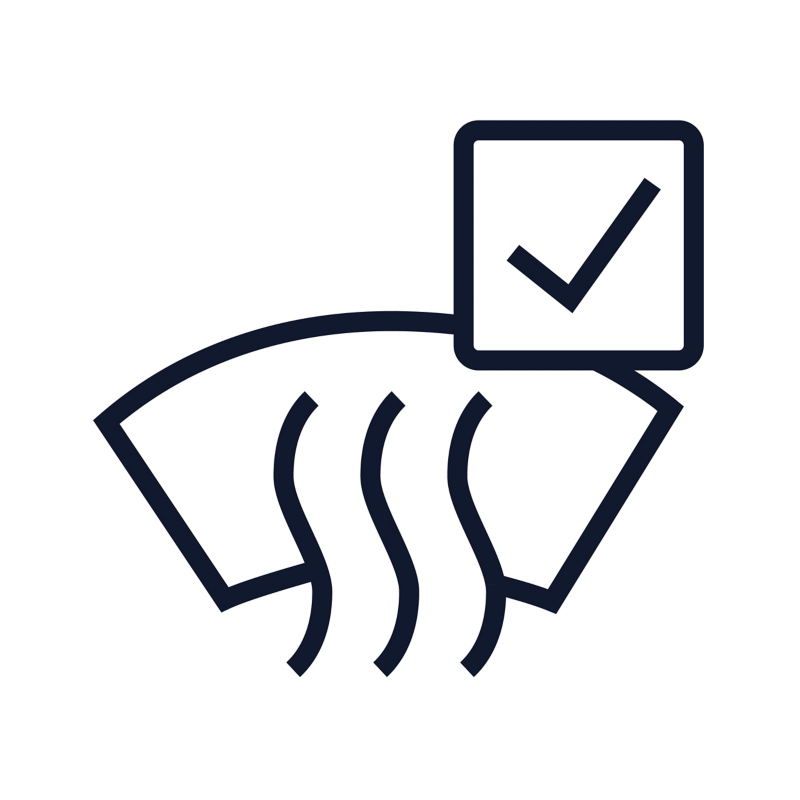 Icon: Air Conditioning Check