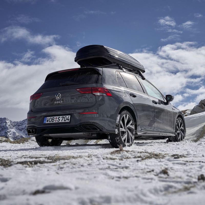 VW Golf 8: Raus in den Schnee