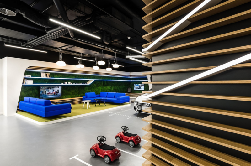 Wnętrze VW Home