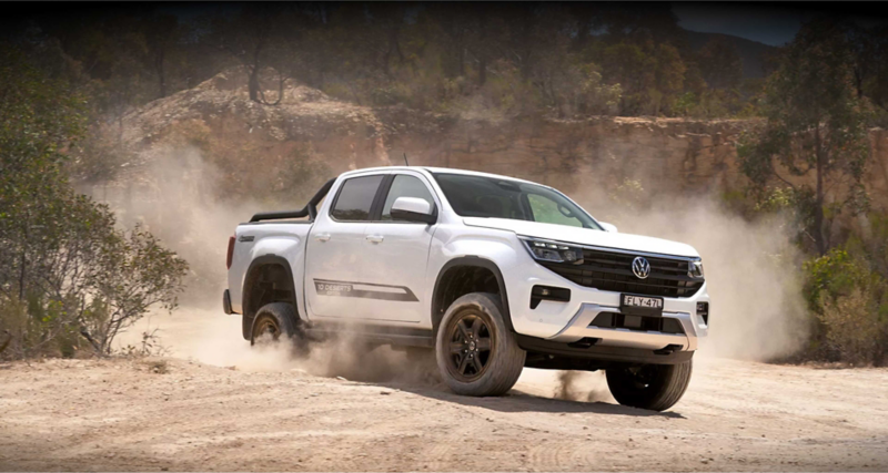 Amarok in desert