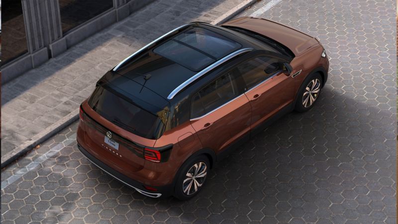 T-Cross el SUV de Volkswagen con la mejor tecnología en color bronce namibia
