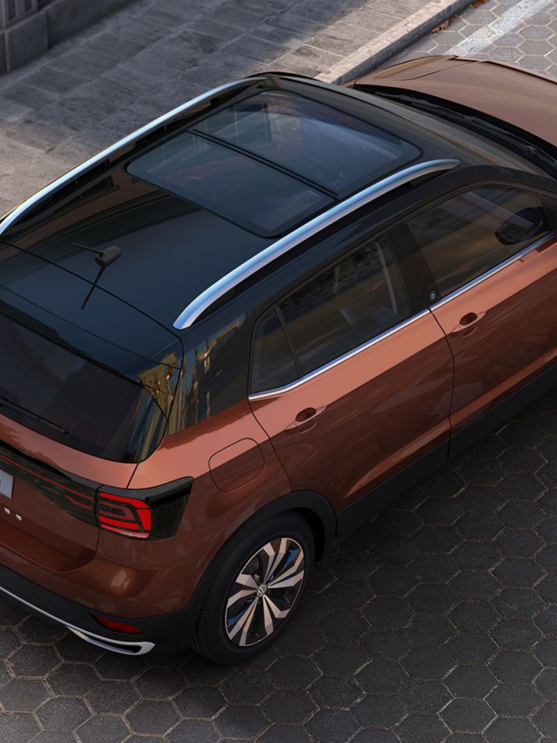 T-Cross el SUV de Volkswagen con la mejor tecnología en color bronce namibia