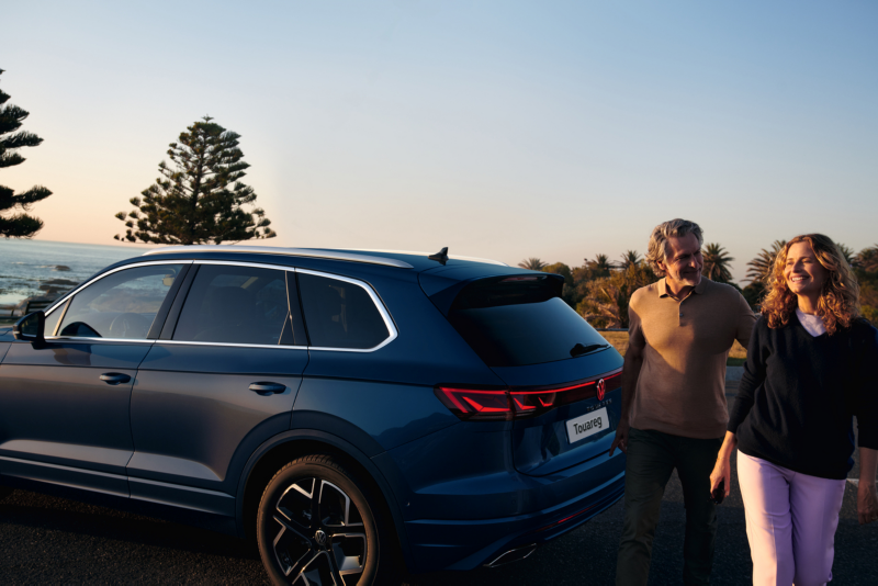 Volkswagen Touareg Arka Çapraz Açı
