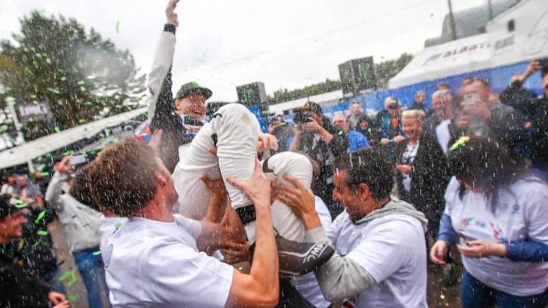 Johan Kristoffersson, segerfest