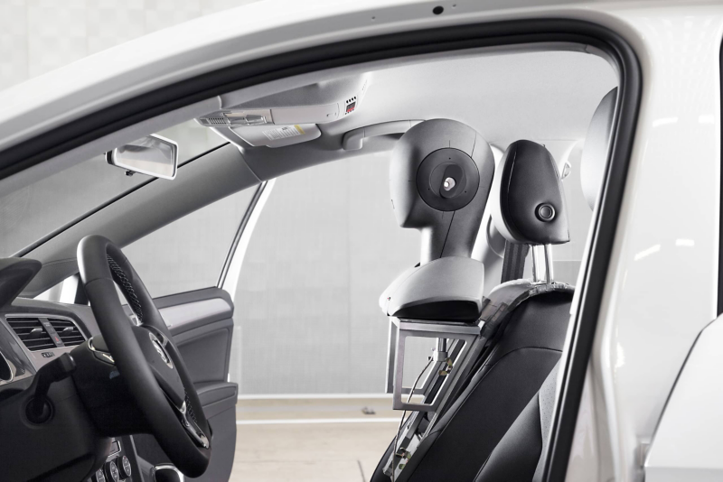 Stereosound-Aufnahme in einem Volkswagen