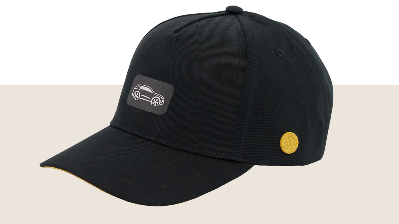 Cap in Schwarz aus der T-Roc Kollektion