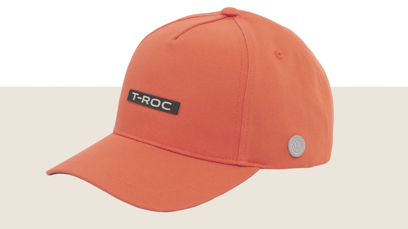 Cap in Flame Red aus der T-Roc Kollektion