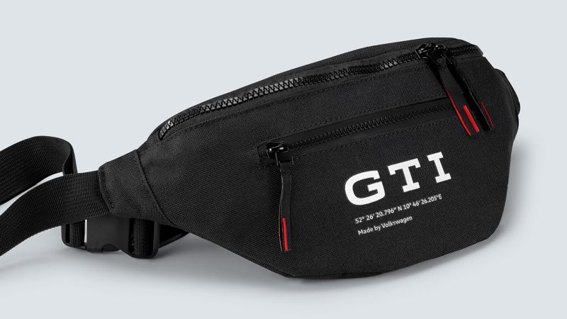 Eine Hüfttasche mit „GTI“-Logo
